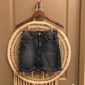 Joe’s jeans mini skirt